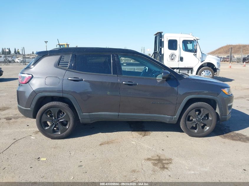 2019 Jeep Compass Altitude 4X4 VIN: 3C4NJDBB3KT595666 Lot: 43305584