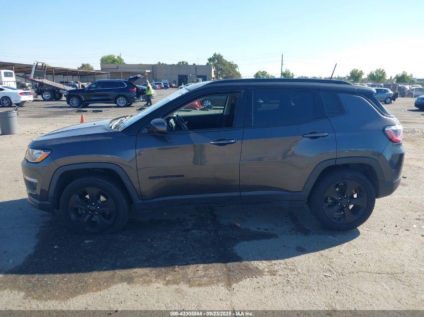 2019 Jeep Compass Altitude 4X4 VIN: 3C4NJDBB3KT595666 Lot: 43305584