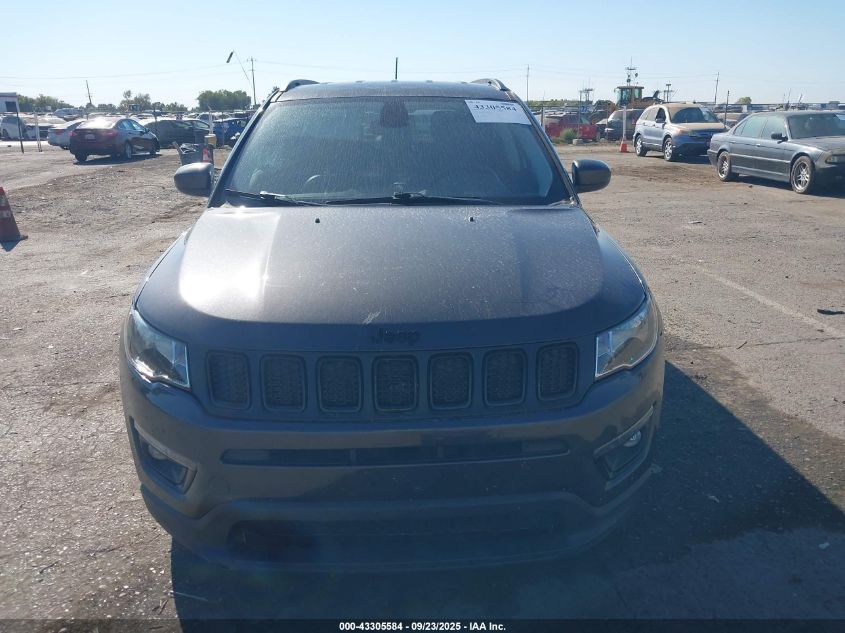 2019 Jeep Compass Altitude 4X4 VIN: 3C4NJDBB3KT595666 Lot: 43305584
