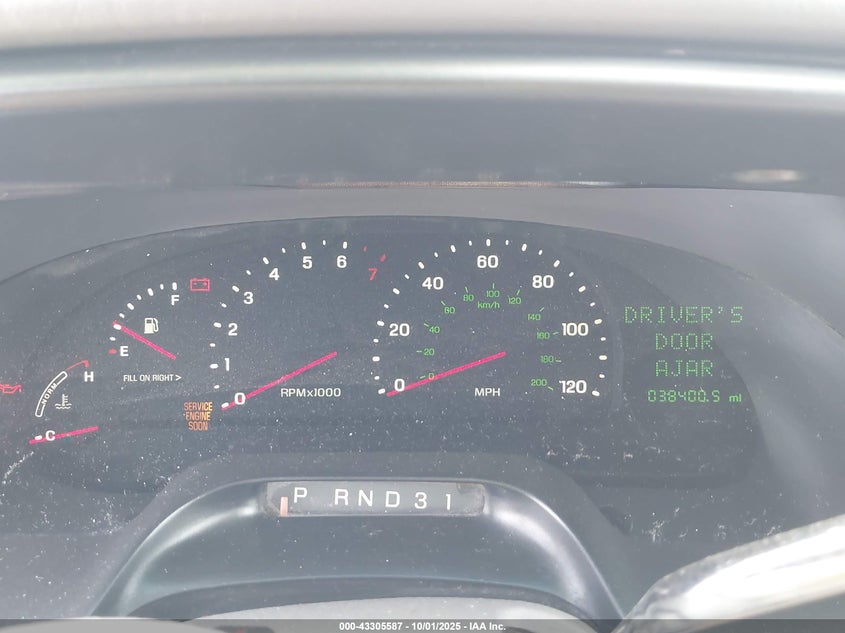 2002 Lincoln Continental VIN: 1LNHM97V22Y695966 Lot: 43305587