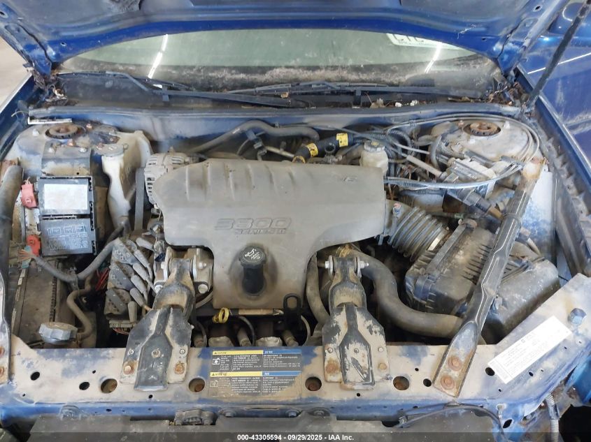 2005 Chevrolet Impala Ls VIN: 2G1WH52K959299864 Lot: 43305594