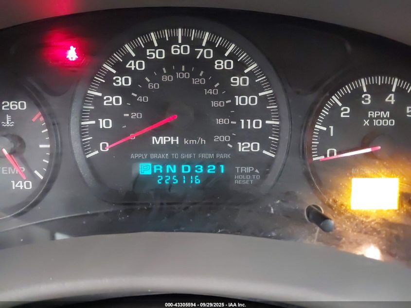 2005 Chevrolet Impala Ls VIN: 2G1WH52K959299864 Lot: 43305594