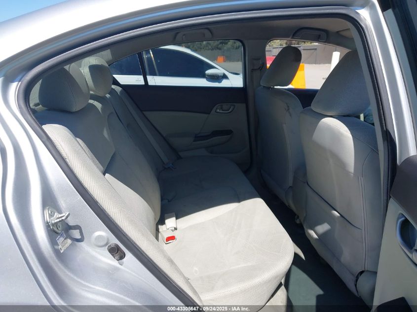 2012 Honda Civic Lx VIN: 2HGFB2F52CH556086 Lot: 43305647