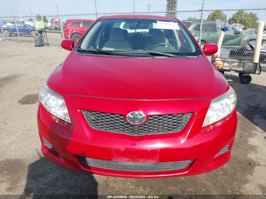 2010 Toyota Corolla Le VIN: JTDBU4EE5A9107504 Lot: 43305648