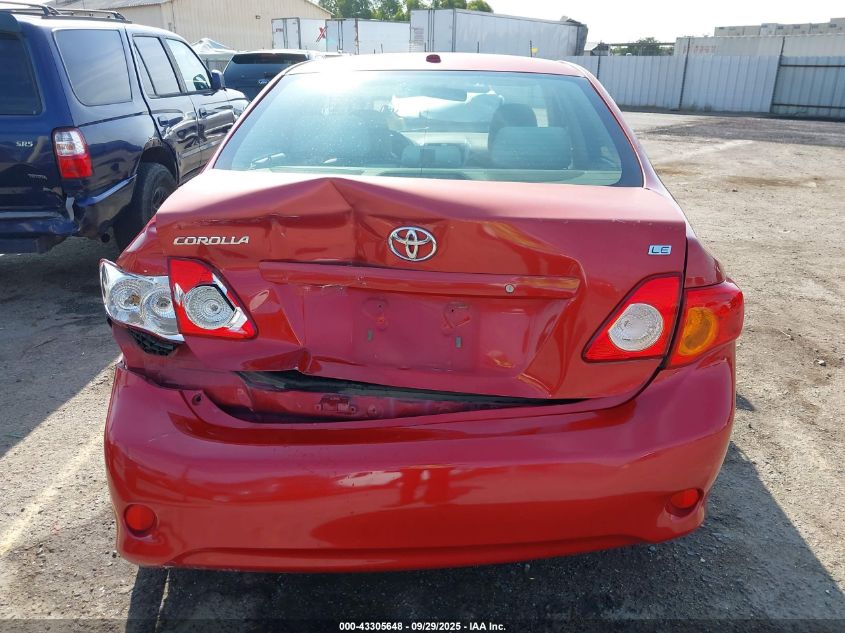 2010 Toyota Corolla Le VIN: JTDBU4EE5A9107504 Lot: 43305648