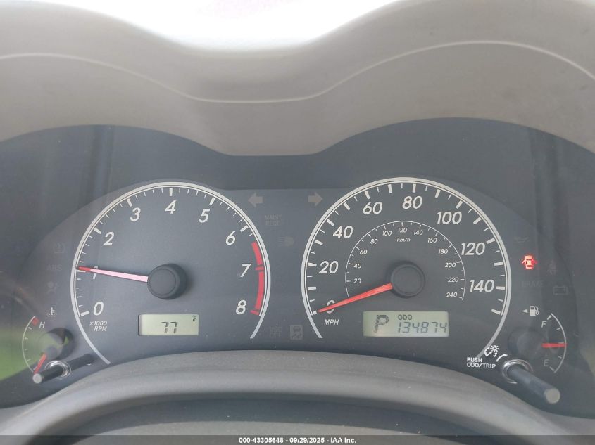 2010 Toyota Corolla Le VIN: JTDBU4EE5A9107504 Lot: 43305648