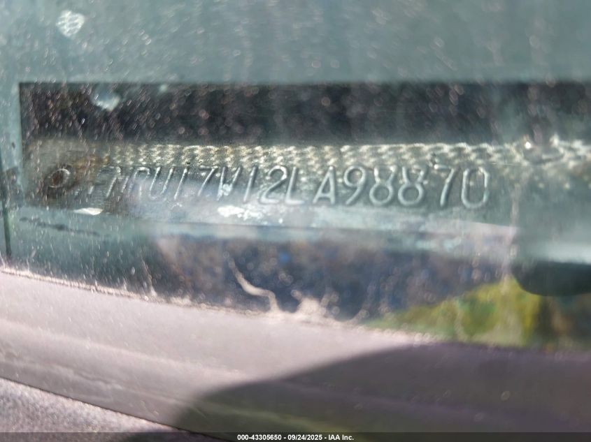 2002 Ford Expedition Eddie Bauer VIN: 1FMRU17W12LA98870 Lot: 43305650