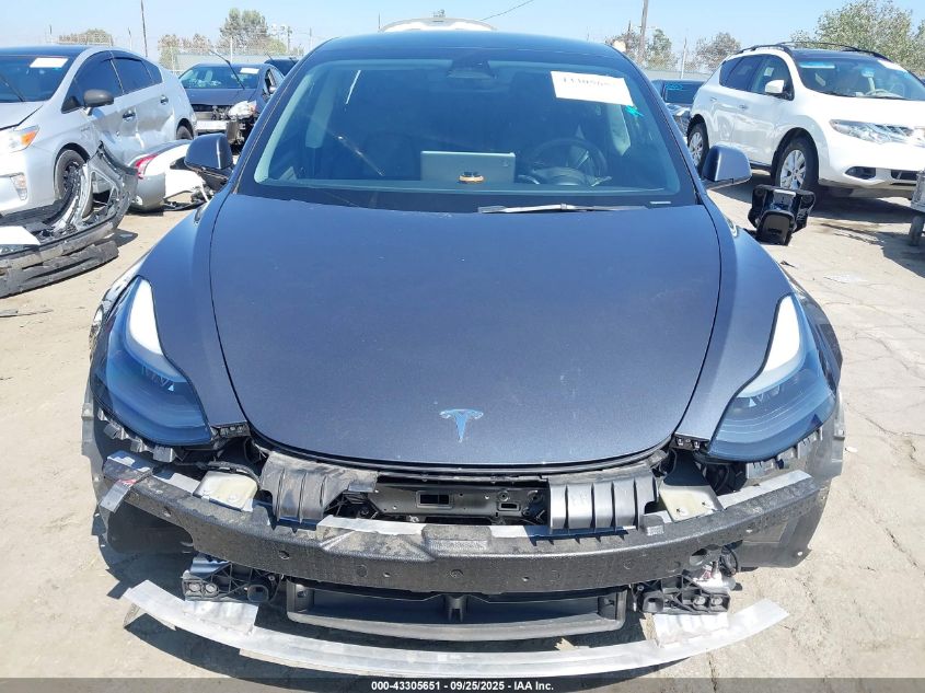 2022 Tesla Model 3 Rear-Wheel Drive VIN: 5YJ3E1EA2NF373541 Lot: 43305651