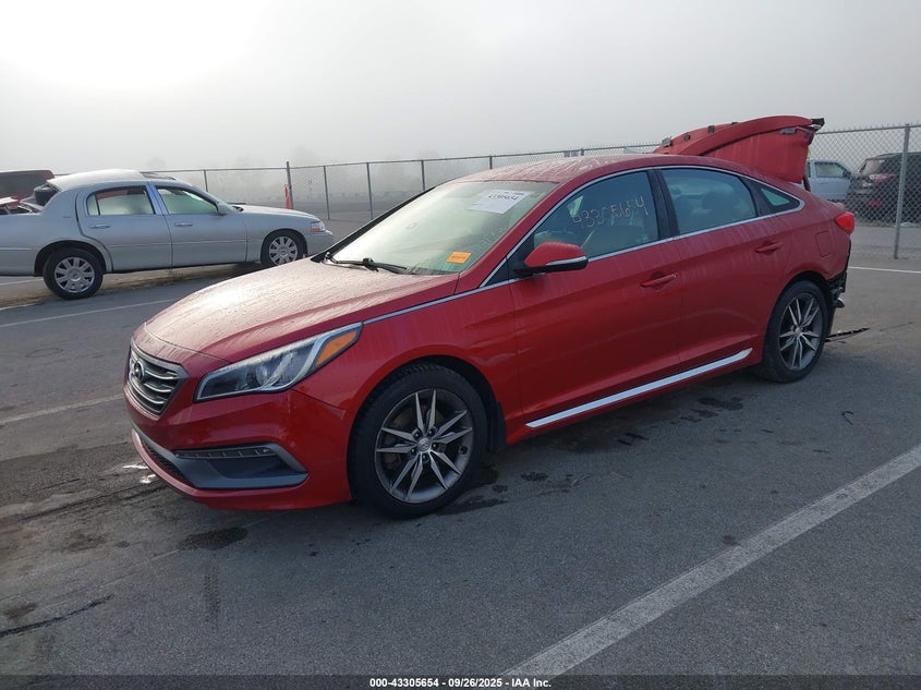 2017 HYUNDAI SONATA SPORT 2.0T - 5NPE34AB6HH497803