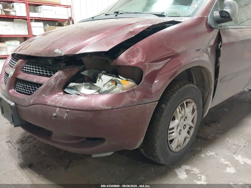 2002 Dodge Caravan Sport VIN: 1B4GP45362B717205 Lot: 43305666