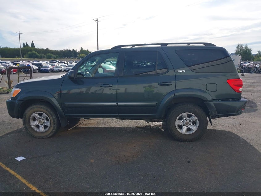 2007 Toyota Sequoia Sr5 V8 VIN: 5TDBT44A17S278018 Lot: 43305686