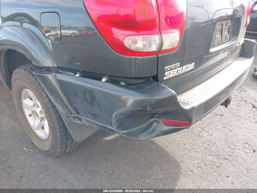 2007 Toyota Sequoia Sr5 V8 VIN: 5TDBT44A17S278018 Lot: 43305686