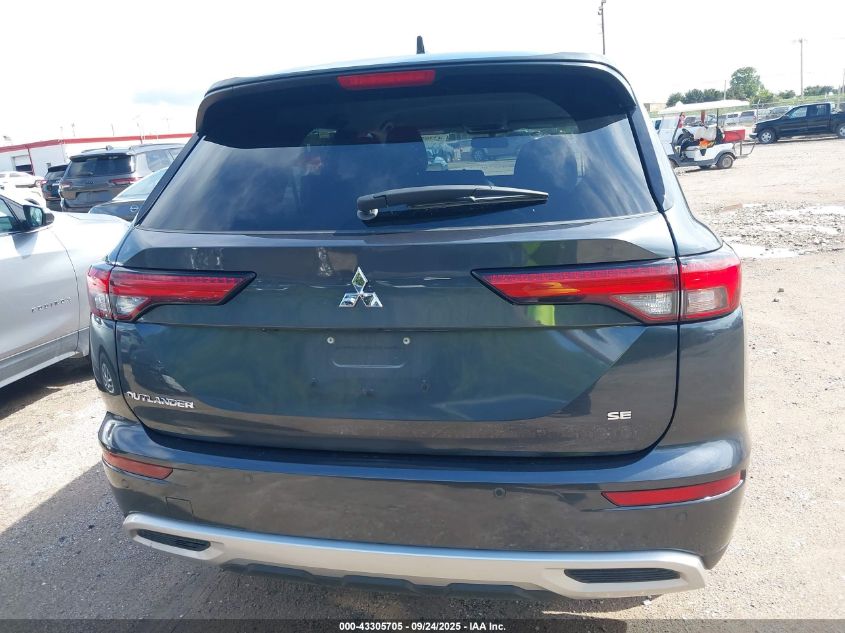 2024 Mitsubishi Outlander Se 2.5 2Wd/Se Black Edition S-Awc/Se Black Edition W/Pano Roof S-Awc VIN: JA4J3VA83RZ082371 Lot: 43305705