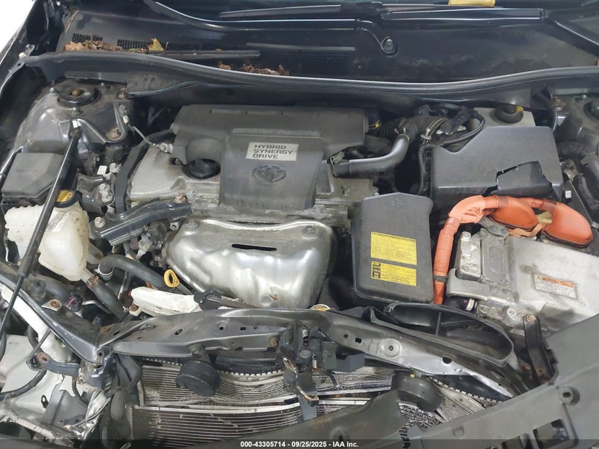 2014 TOYOTA CAMRY HYBRID XLE - 4T1BD1FK0EU098485