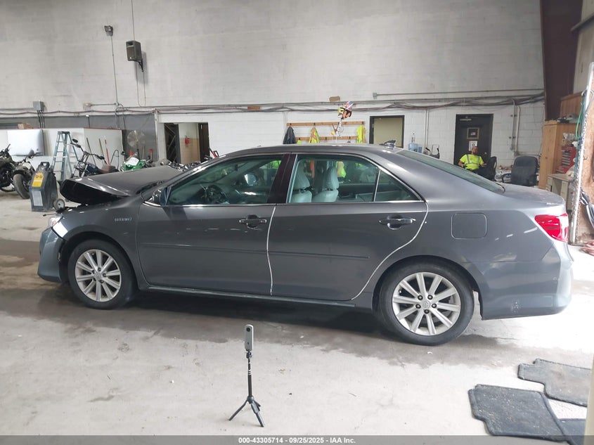 2014 TOYOTA CAMRY HYBRID XLE - 4T1BD1FK0EU098485