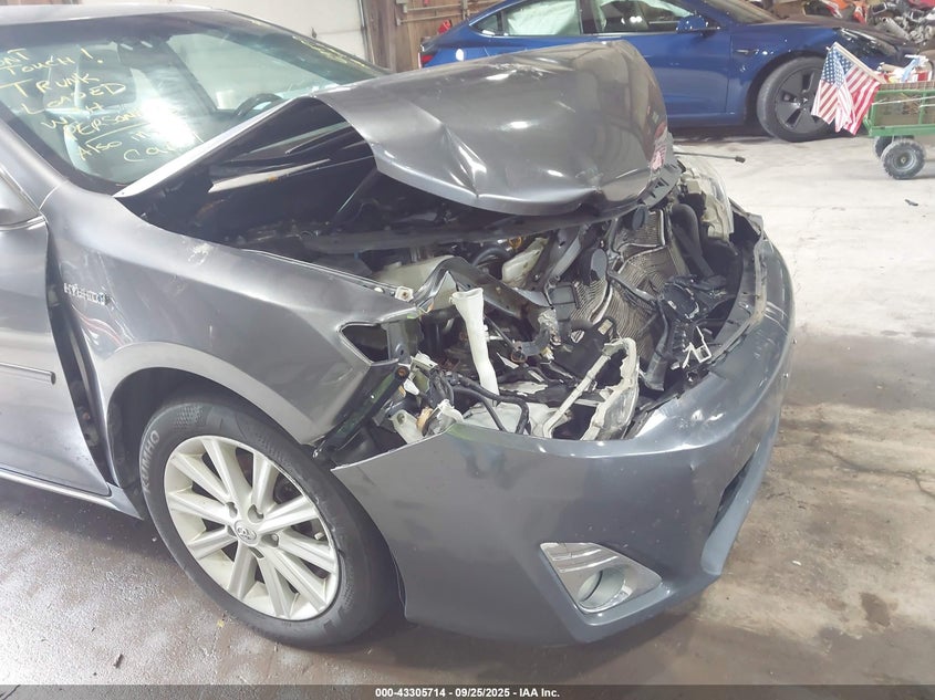 2014 TOYOTA CAMRY HYBRID XLE - 4T1BD1FK0EU098485