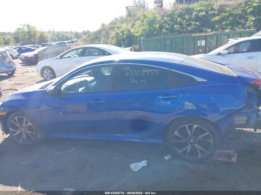 2020 Honda Civic Sport VIN: 2HGFC2F80LH515995 Lot: 43305733