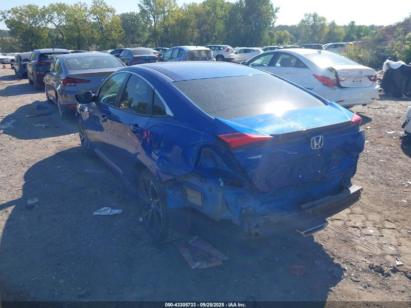 2020 Honda Civic Sport VIN: 2HGFC2F80LH515995 Lot: 43305733