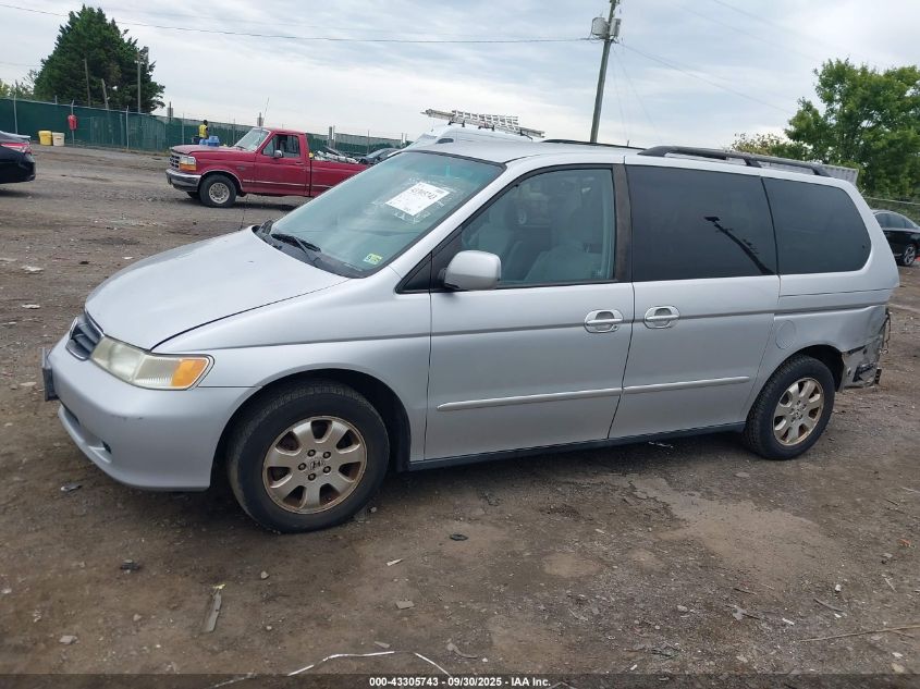 2004 Honda Odyssey Ex VIN: 5FNRL18854B131446 Lot: 43305743