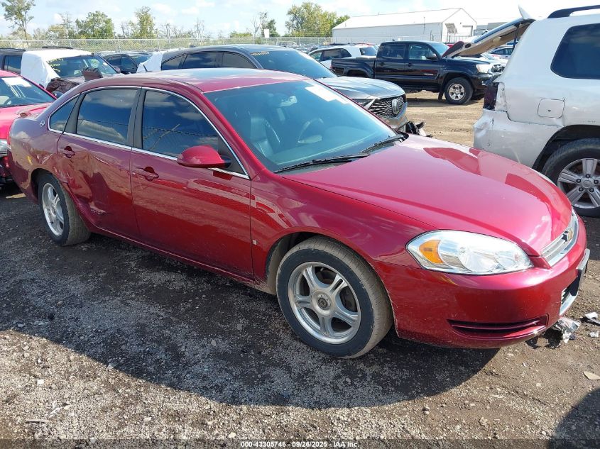 2008 Chevrolet Impala Lt VIN: 2G1WT58KX81291863 Lot: 43305746