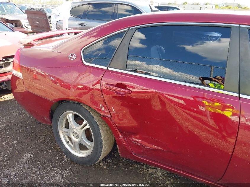 2008 Chevrolet Impala Lt VIN: 2G1WT58KX81291863 Lot: 43305746