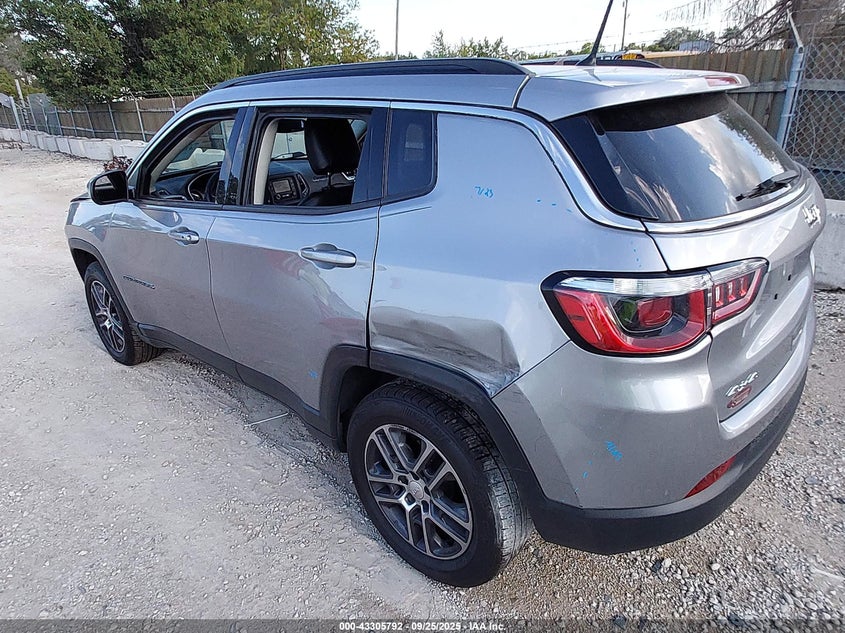 2018 Jeep Compass Latitude 4X4 silver other gasoline 3C4NJDBB7JT280948 photo #4