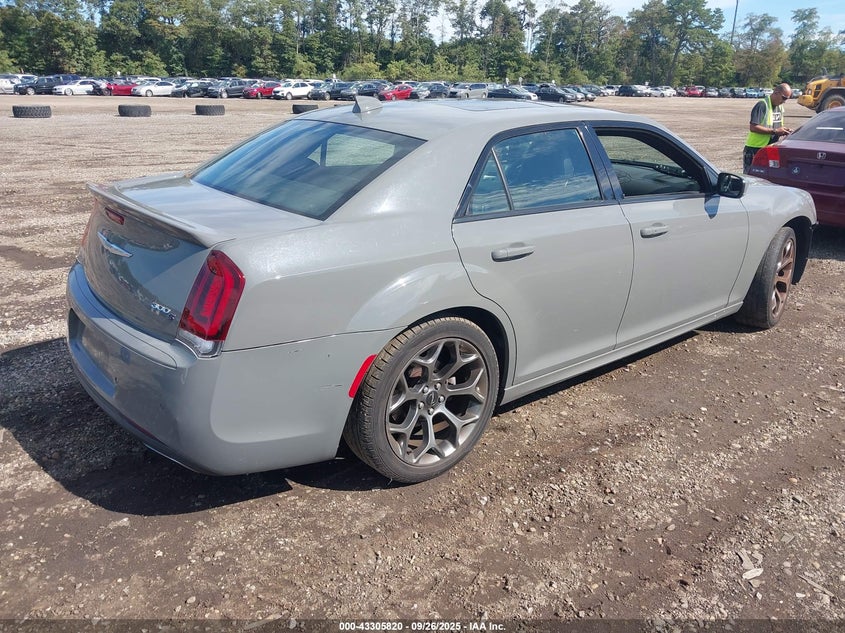 2017 Chrysler 300 5.7 300s Grey Lot 111043305820 Vin 2C3CCABT4HH577935