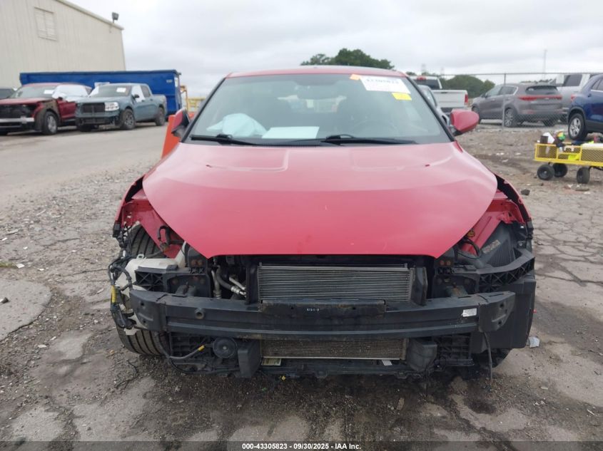 2016 Hyundai Veloster VIN: KMHTC6AD1GU288800 Lot: 43305823