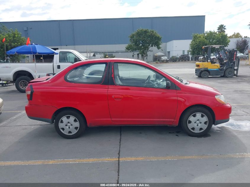 2001 Toyota Echo VIN: JTDAT123010162799 Lot: 43305839