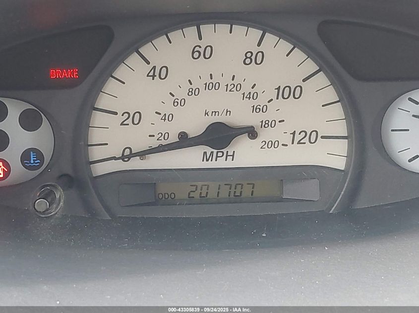 2001 Toyota Echo VIN: JTDAT123010162799 Lot: 43305839