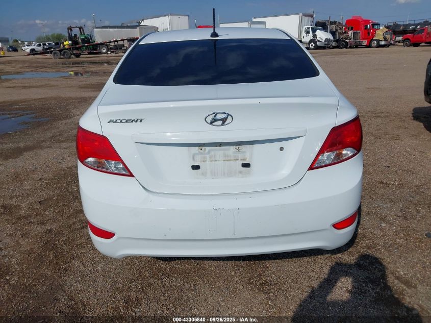 2017 Hyundai Accent Value Edition VIN: KMHCT4AE2HU344628 Lot: 43305840