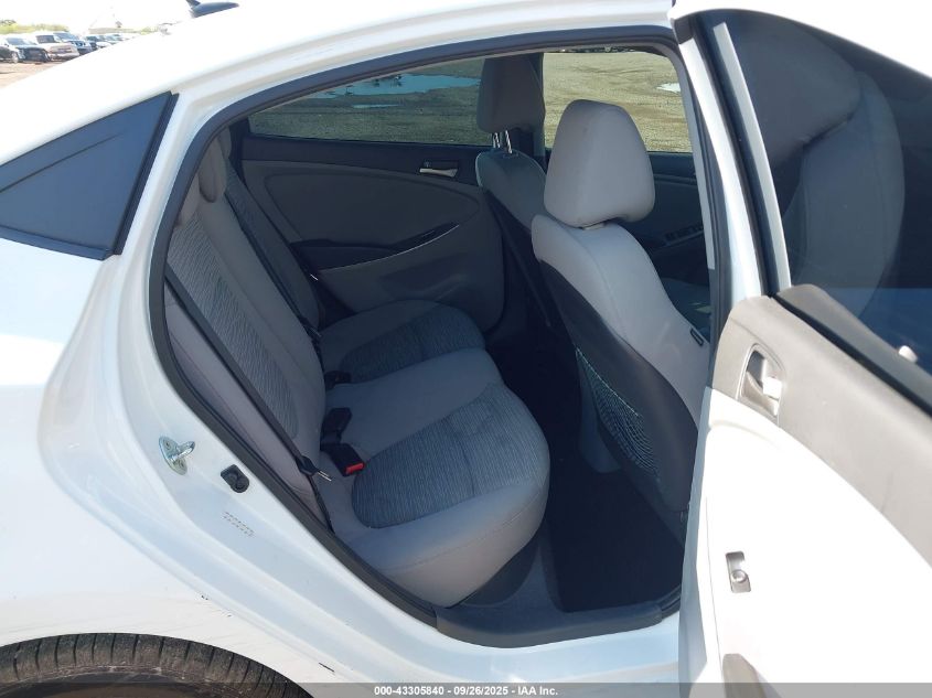 2017 Hyundai Accent Value Edition VIN: KMHCT4AE2HU344628 Lot: 43305840