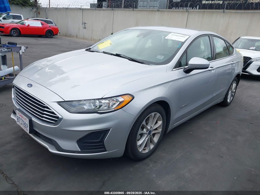 2019 FORD FUSION HYBRID SE - 3FA6P0LU2KR206773
