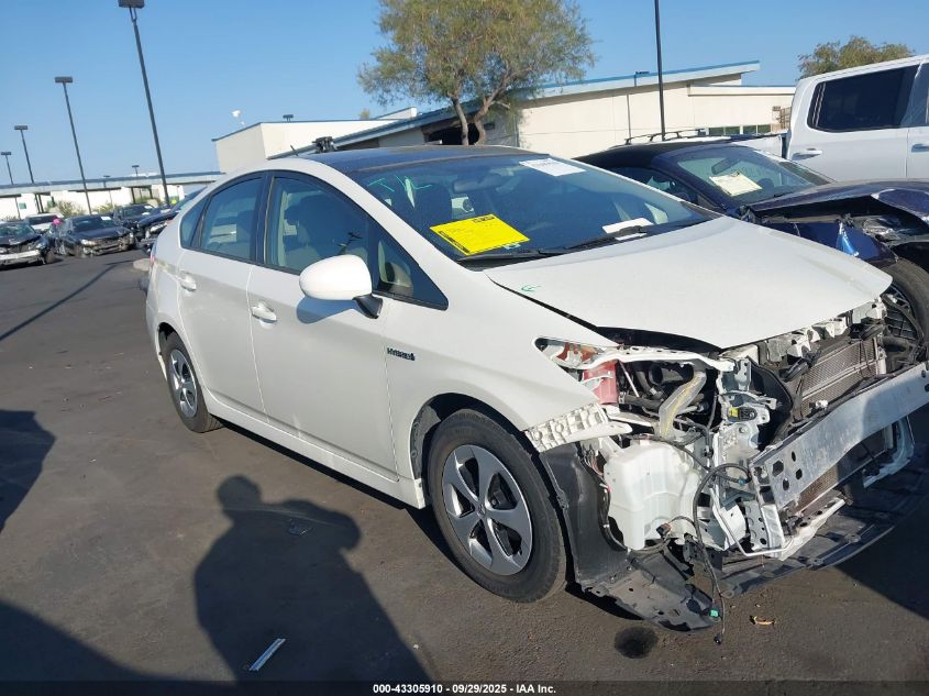 2015 Toyota Prius Three VIN: JTDKN3DU6F0416586 Lot: 43305910