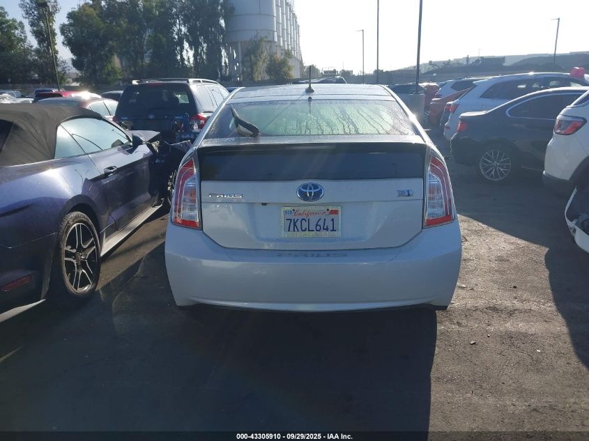 2015 Toyota Prius Three VIN: JTDKN3DU6F0416586 Lot: 43305910