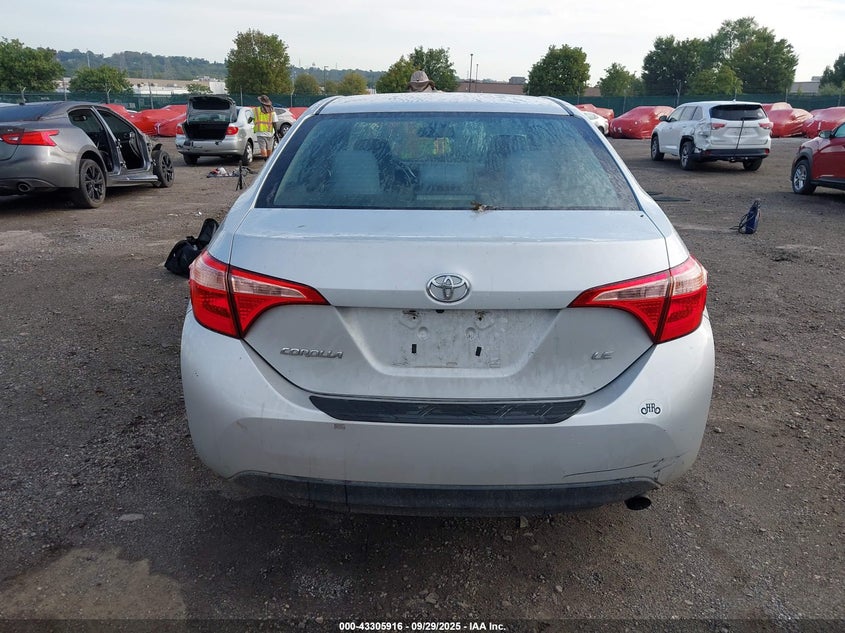 2018 TOYOTA COROLLA LE - 2T1BURHE6JC968287