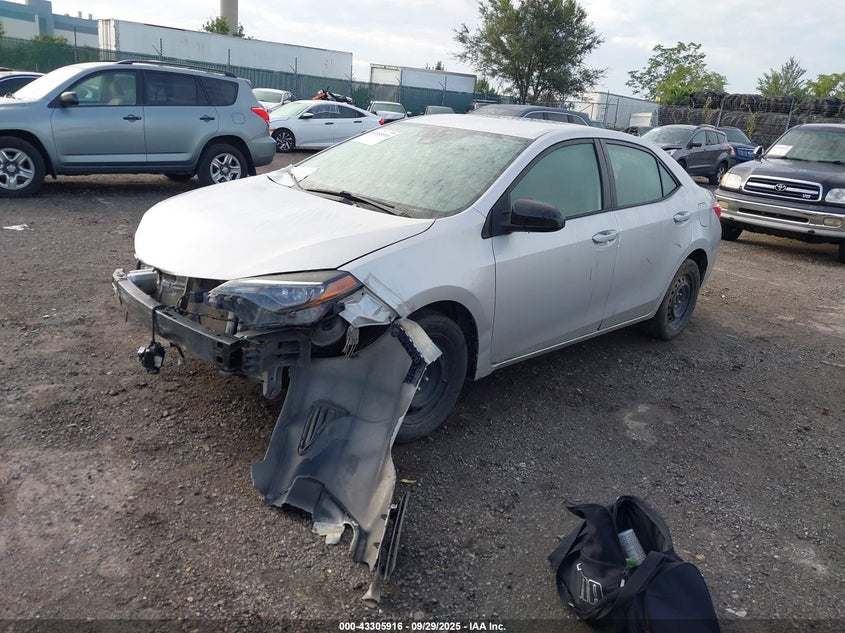 2018 TOYOTA COROLLA LE - 2T1BURHE6JC968287