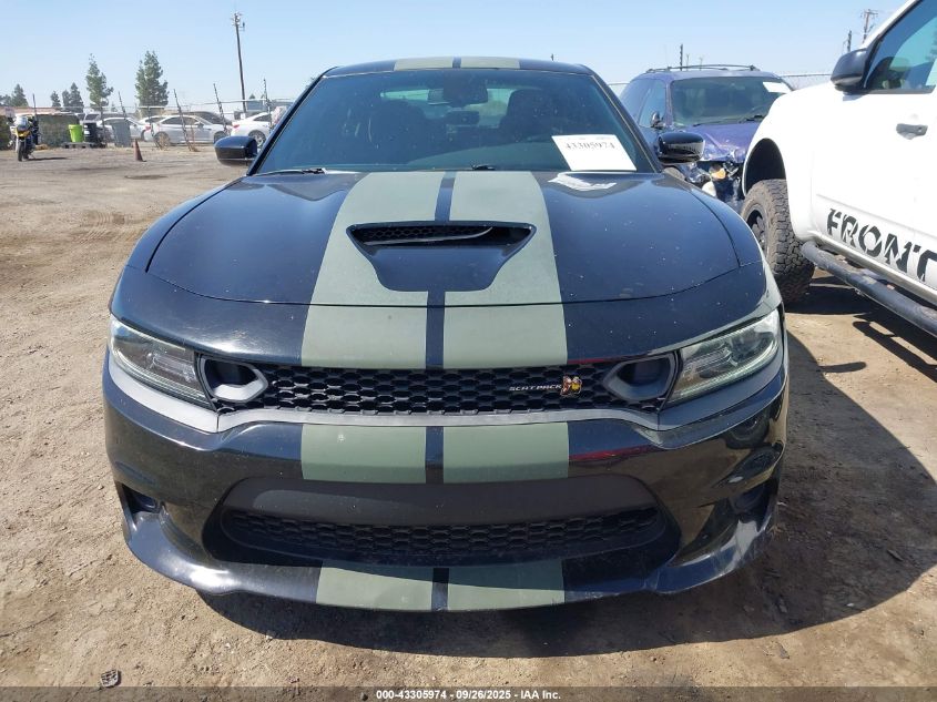 2020 Dodge Charger Scat Pack Rwd VIN: 2C3CDXGJ7LH107298 Lot: 43305974