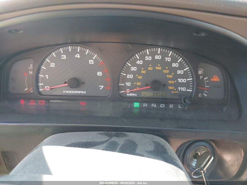 2002 Toyota 4Runner Sr5 V6 VIN: JT3GN86R620230962 Lot: 43306026