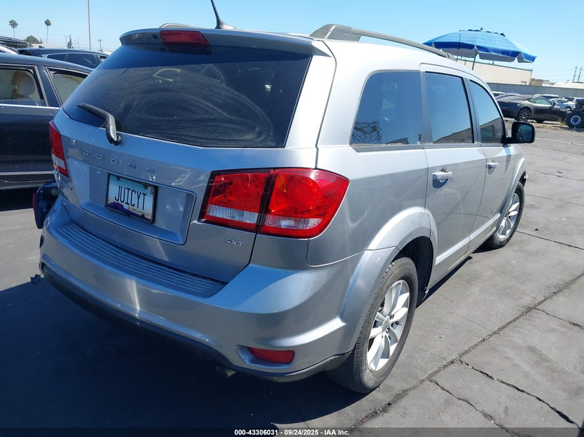 2016 DODGE JOURNEY SXT - 3C4PDCBBXGT163058