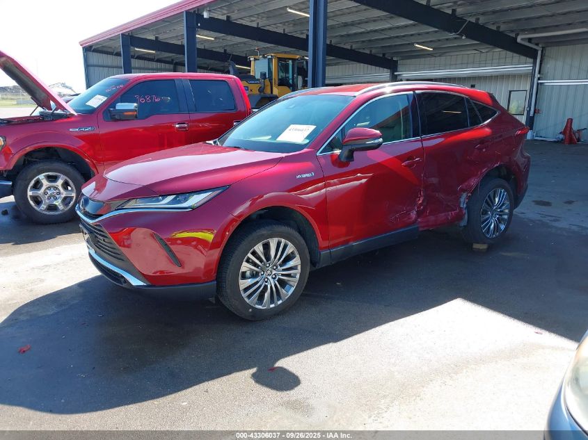 2021 TOYOTA VENZA XLE JTEAAAAH6MJ057469