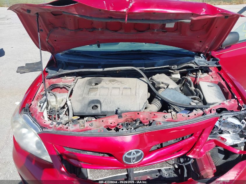 2011 Toyota Corolla Le VIN: 2T1BU4EE5BC708438 Lot: 43306044