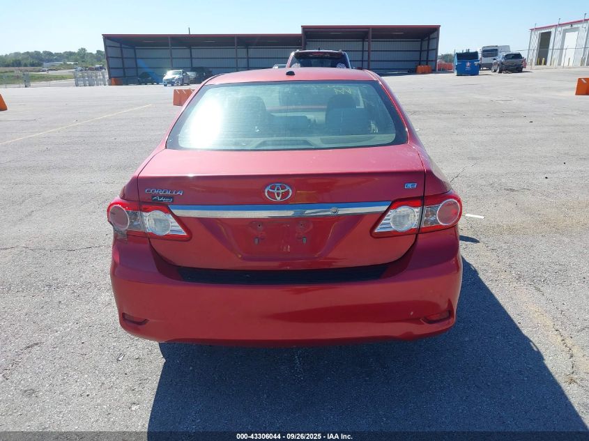 2011 Toyota Corolla Le VIN: 2T1BU4EE5BC708438 Lot: 43306044