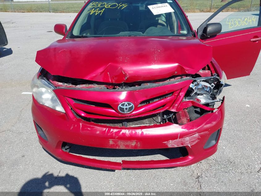 2011 Toyota Corolla Le VIN: 2T1BU4EE5BC708438 Lot: 43306044