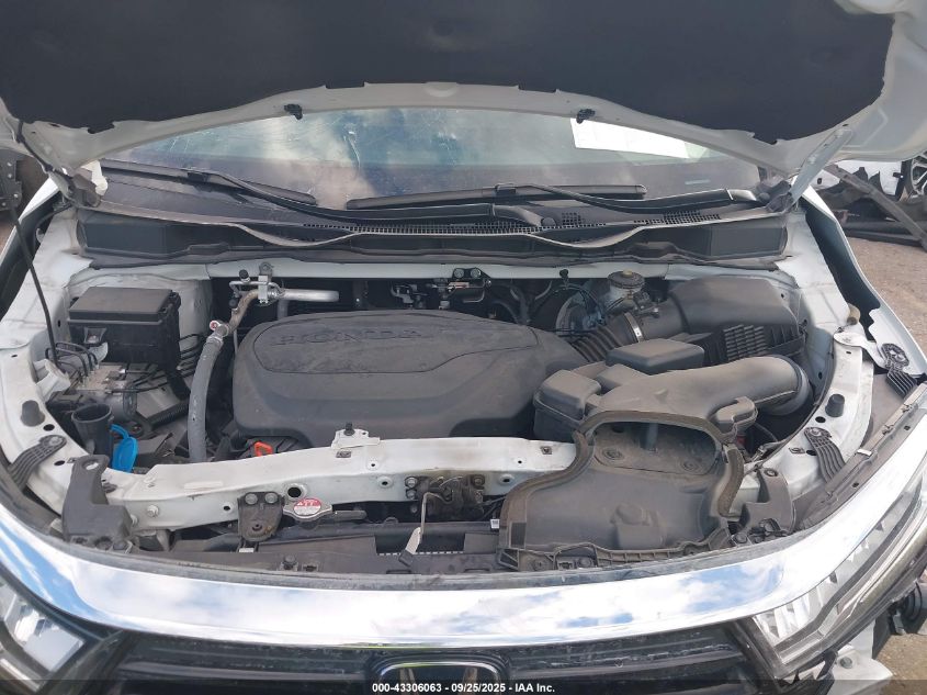 2023 Honda Odyssey Ex-L VIN: 5FNRL6H61PB041369 Lot: 43306063