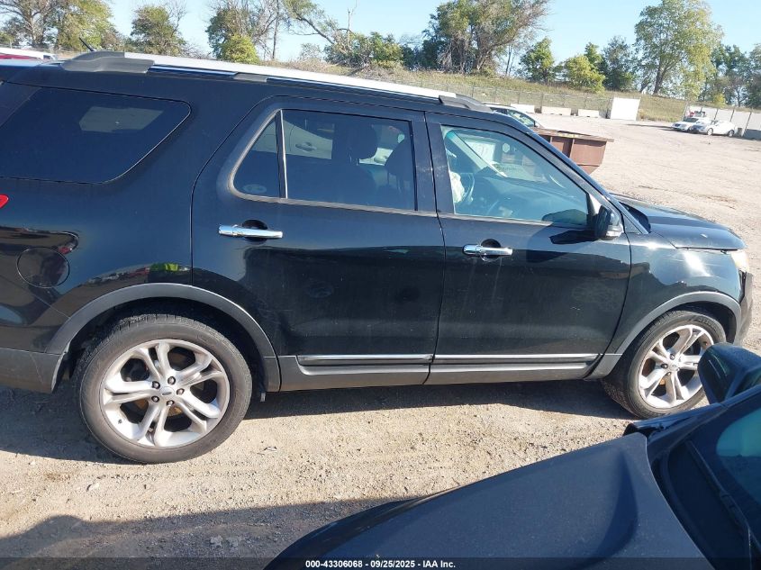 2012 Ford Explorer Limited VIN: 1FMHK8F86CGA31740 Lot: 43306068