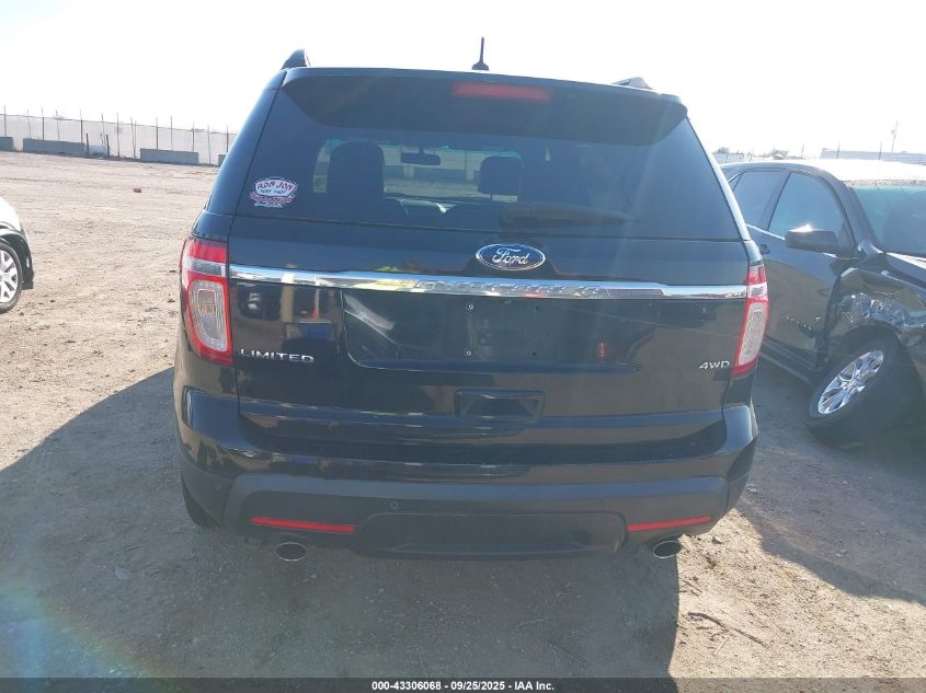 2012 Ford Explorer Limited VIN: 1FMHK8F86CGA31740 Lot: 43306068