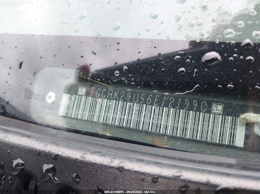 2006 Chevrolet Silverado 2500Hd Lt2 VIN: 1GCHK29U56E121990 Lot: 43306091