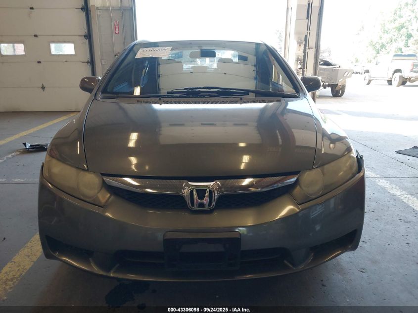 2009 Honda Civic Lx VIN: 2HGFA16579H335251 Lot: 43306098