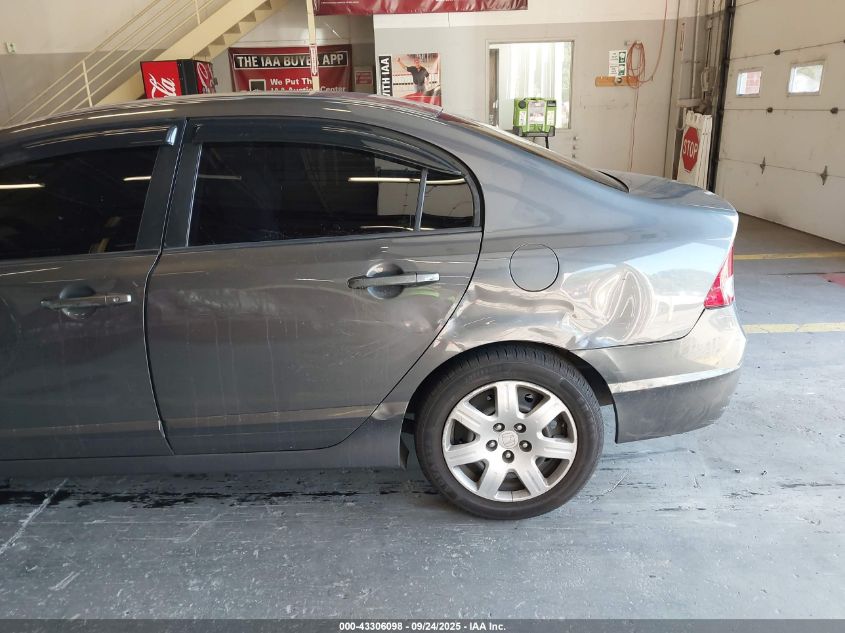 2009 Honda Civic Lx VIN: 2HGFA16579H335251 Lot: 43306098